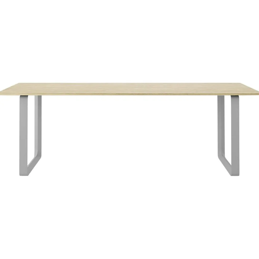70/70 Bord 90x225 cm, Ekfanér / Grå