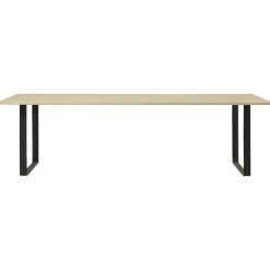 70/70 Bord 108x295 cm, Ekfanér / Svart