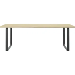 70/70 Bord 90x225 cm, Ekfanér / Svart