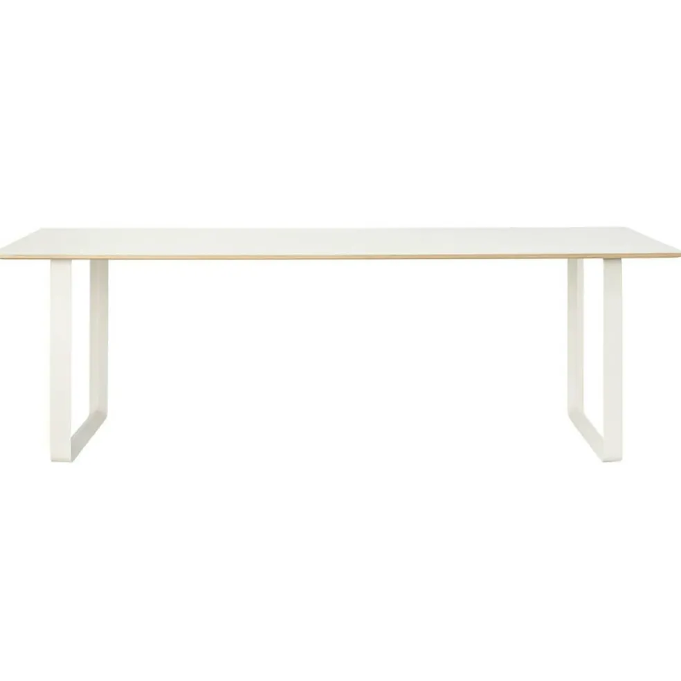 70/70 Bord 85x170 cm, Laminat Vit / Vit