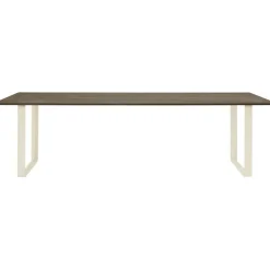 70/70 Bord 108x255 cm, Massiv Rökt Ek / Sand