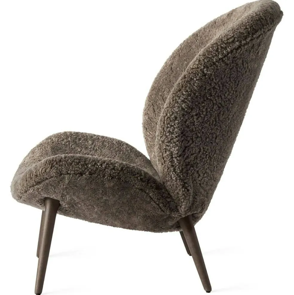 466 Lodge Loungestol, Lackad Mörk Ek / Curly 07