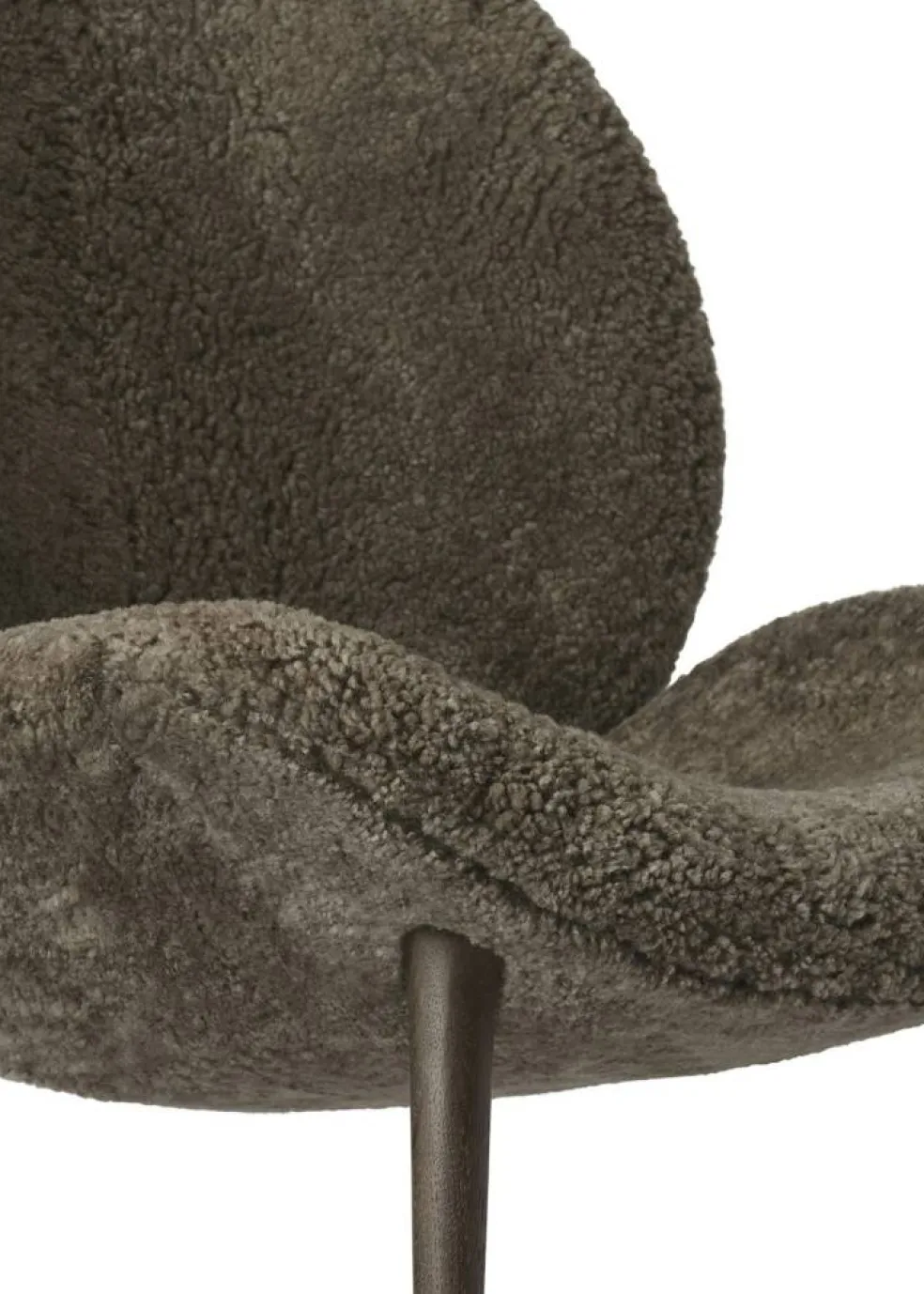 466 Lodge Loungestol, Lackad Mörk Ek / Curly 07