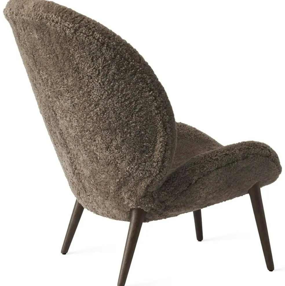 466 Lodge Loungestol, Lackad Mörk Ek / Curly 07