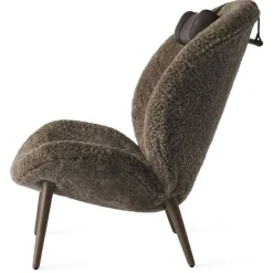 466 Lodge Loungestol, Lackad Mörk Ek / Curly 07