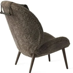 466 Lodge Loungestol, Lackad Mörk Ek / Curly 07