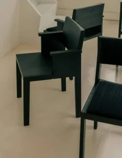 016 Maasto Matstol Helklädd, Svart