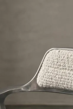 452 Snurrstol Med Fötter, Wavy Off-white