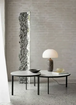 425 Soffbord 90 cm, Sky Grey Marmor