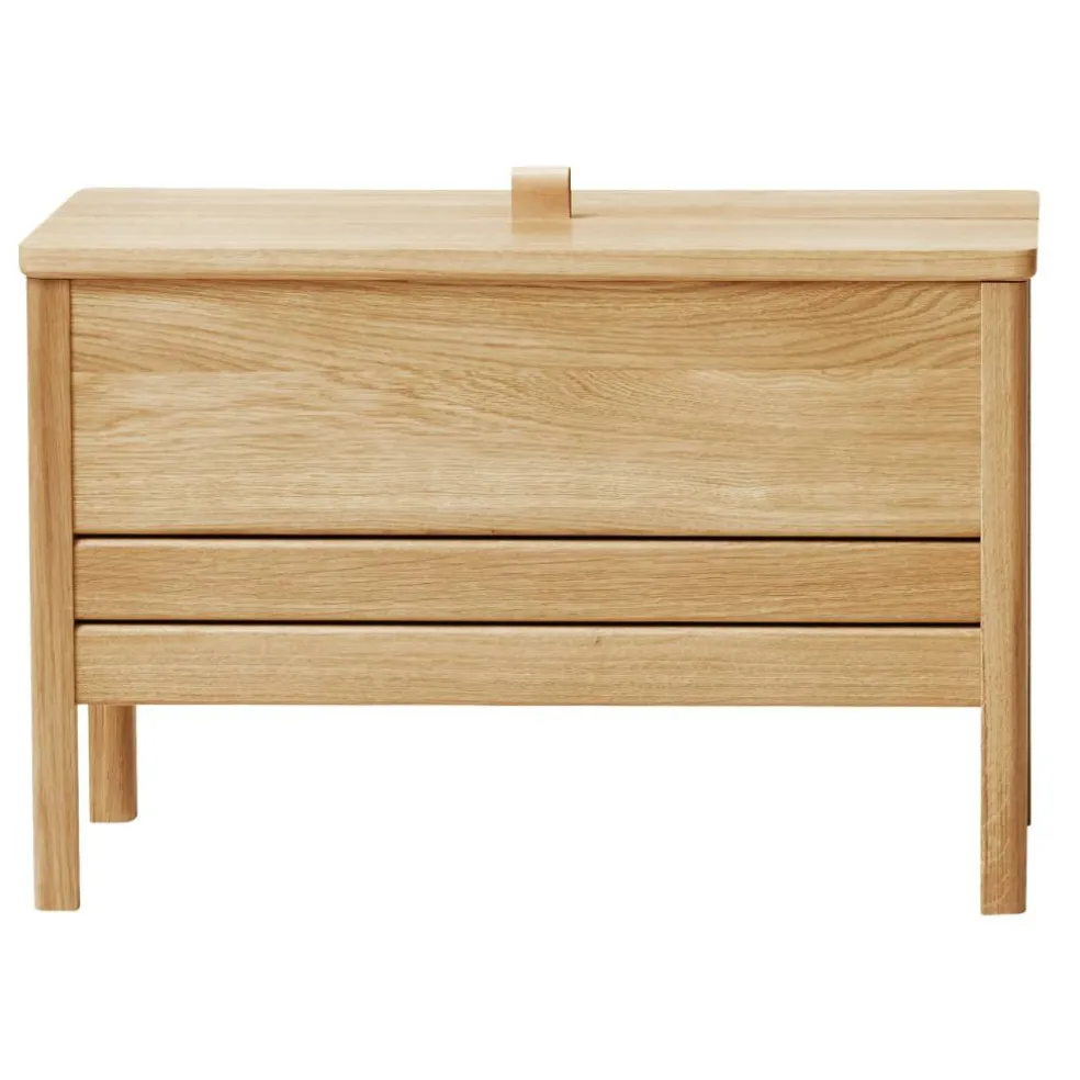 A Line Förvaringsbänk 111 cm, Ek
