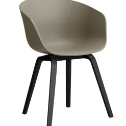 AAC 22 2.0 Karmstol, Svartlackad Ek / Khaki