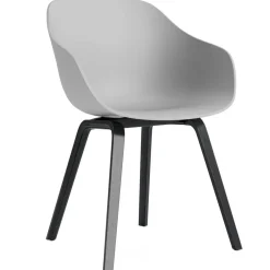 AAC 222 2.0 Karmstol, Svartlackad Ek / Concrete Grey