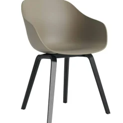 AAC 222 2.0 Karmstol, Svartlackad Ek / Khaki