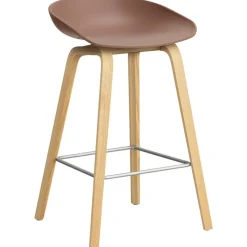 AAS 32 2.0 Barstol 65 cm, Lackad Ek / Soft Brick