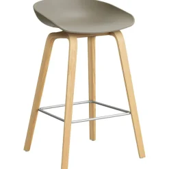 AAS 32 2.0 Barstol 75 cm, Lackad Ek / Khaki