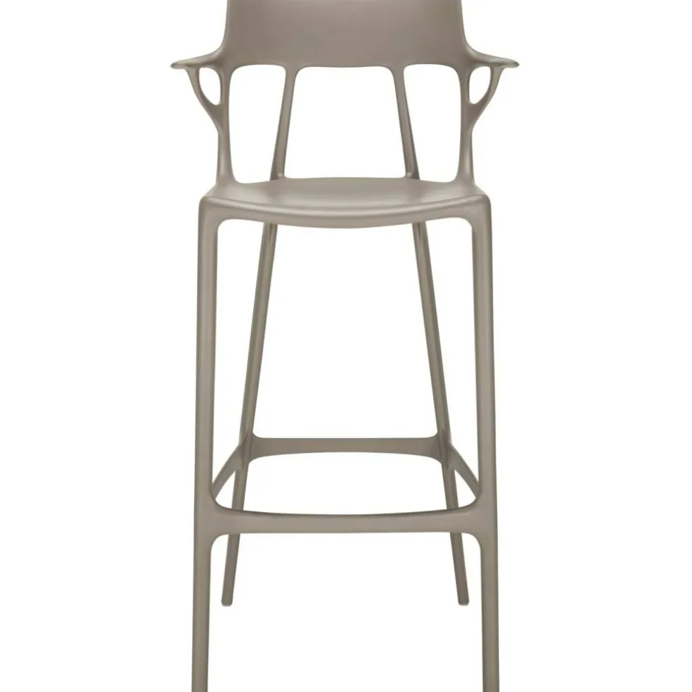 A.I. Barstol Återvunnen 75 cm, Grå