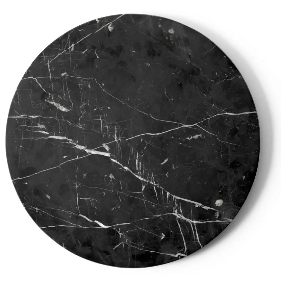 Androgyne Bordsskiva, Svart Marmor