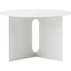 Androgyne Sidobord Ø63 cm, Ivory