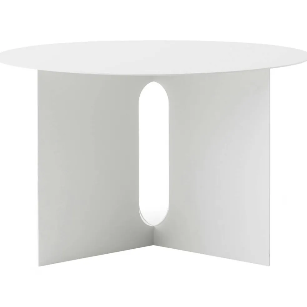 Androgyne Sidobord Ø63 cm, Ivory