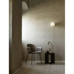 Androgyne Sidobord Ø63 cm, Svart