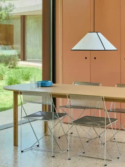 Annex Bord Oval 95x220 cm, Lackerad Ek