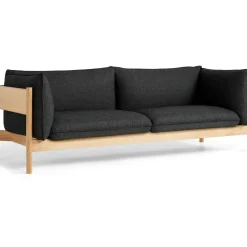 Arbour 3-Sitssoffa, Hårdvaxoljad Ek / Re-Wool 198