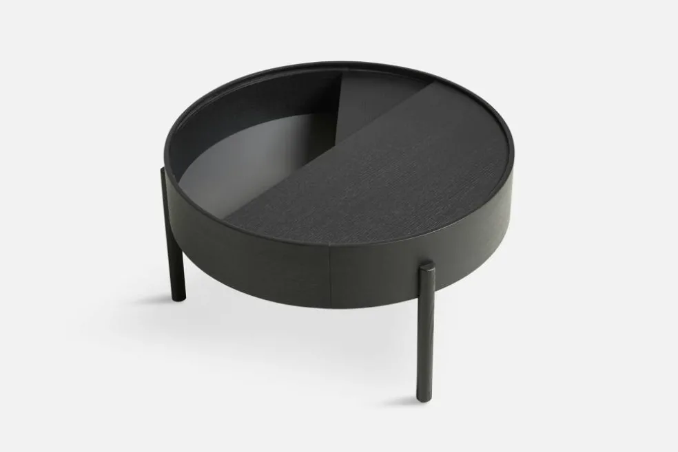 ARC Soffbord, Svartmålad ask