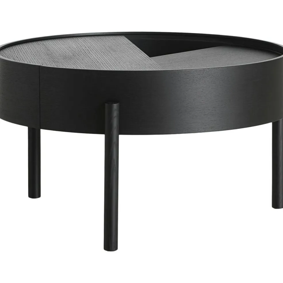 ARC Soffbord, Svartmålad ask