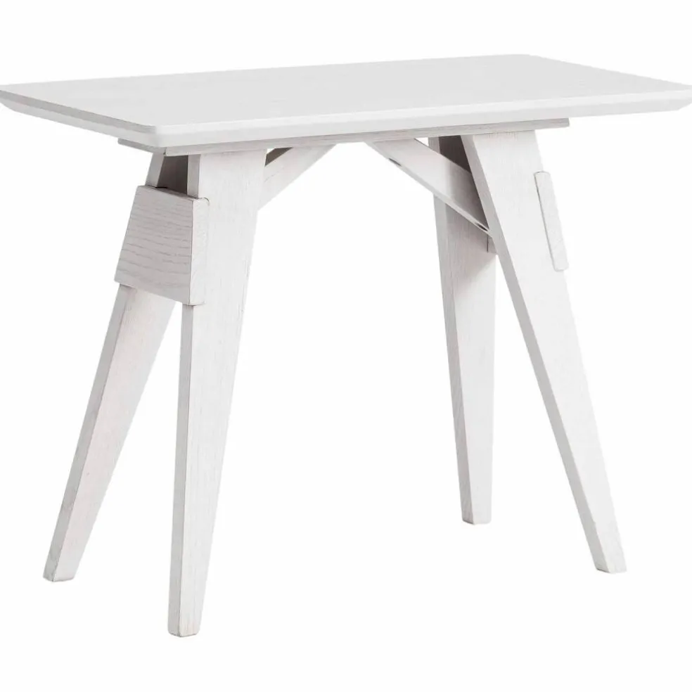 Arco Litet Sidobord, Vitgrå