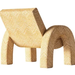 Arco Loungefåtölj, Ockra