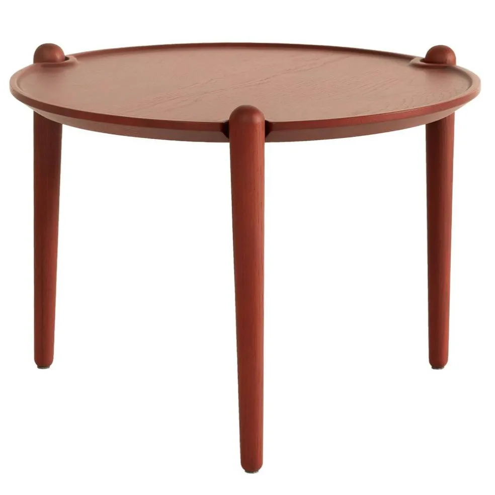 Aria Bord H37 x Ø50 cm, Röd