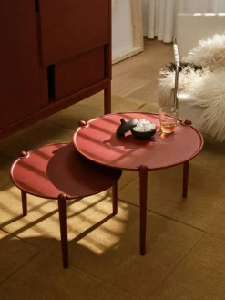 Aria Bord H46 x Ø60 cm, Röd
