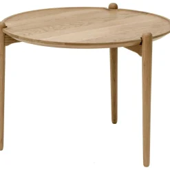 Aria Soffbord Ø60 Högt, Ek
