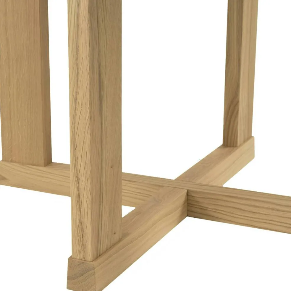 Arv Bord Vitpigmenterad Ek, 85x200 cm