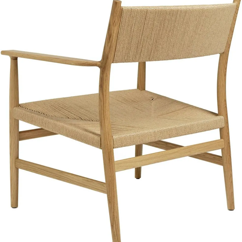 Arv Loungefåtölj, Ek