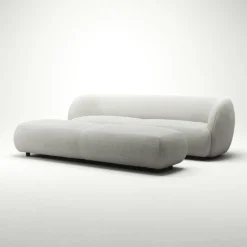 Atelier Fotpall 226 cm, Moon White