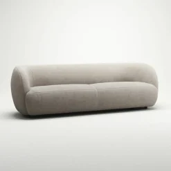 Atelier Soffa 3-Sits Micro Chenille, Sandshell Beige