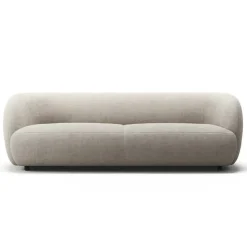 Atelier Soffa 3-Sits Micro Chenille, Sandshell Beige