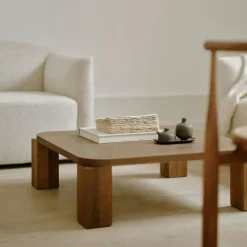 Atlas Coffee Table, Fumed Oak 820x820