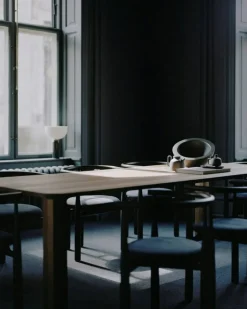 Atlas Matbord 95x250 cm, Rökt Ek