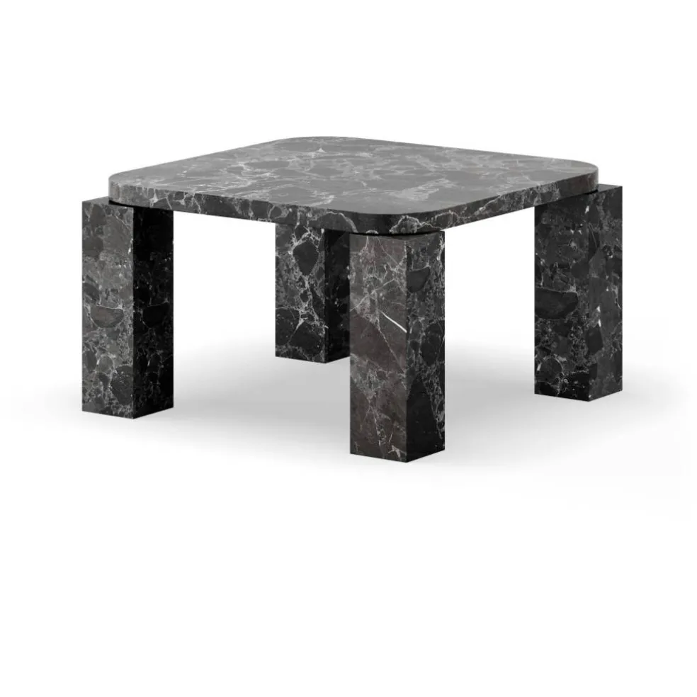 Atlas Soffbord 82x82 cm, Costa Black
