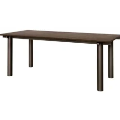 Atura Matbord 90x200 cm, Dark Chocolate / Mörkbetsad Ek
