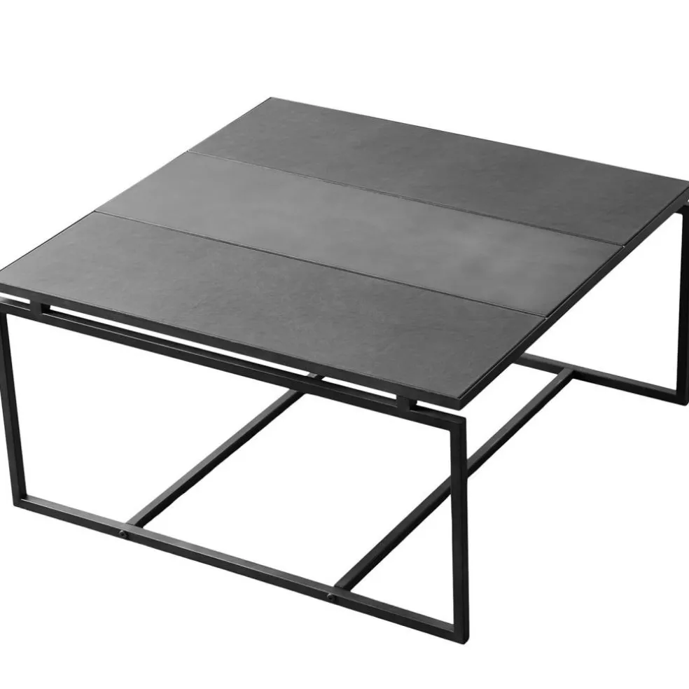 Austin Square Soffbord 45x90 cm, Svart