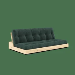 Bas Bäddsoffa Med 5-Lagers Madrass Transparent/Tång