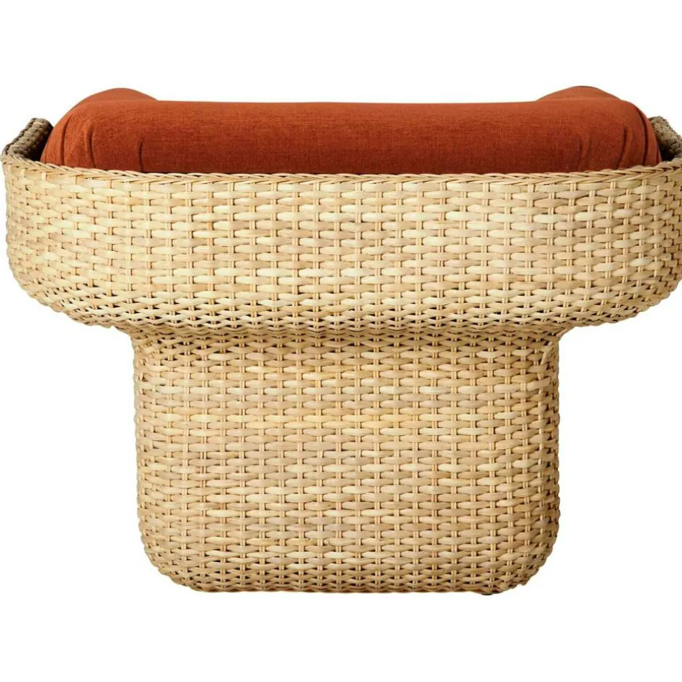 Basket Loungefåtölj, Rotting / Belsuede Sp Fr 133