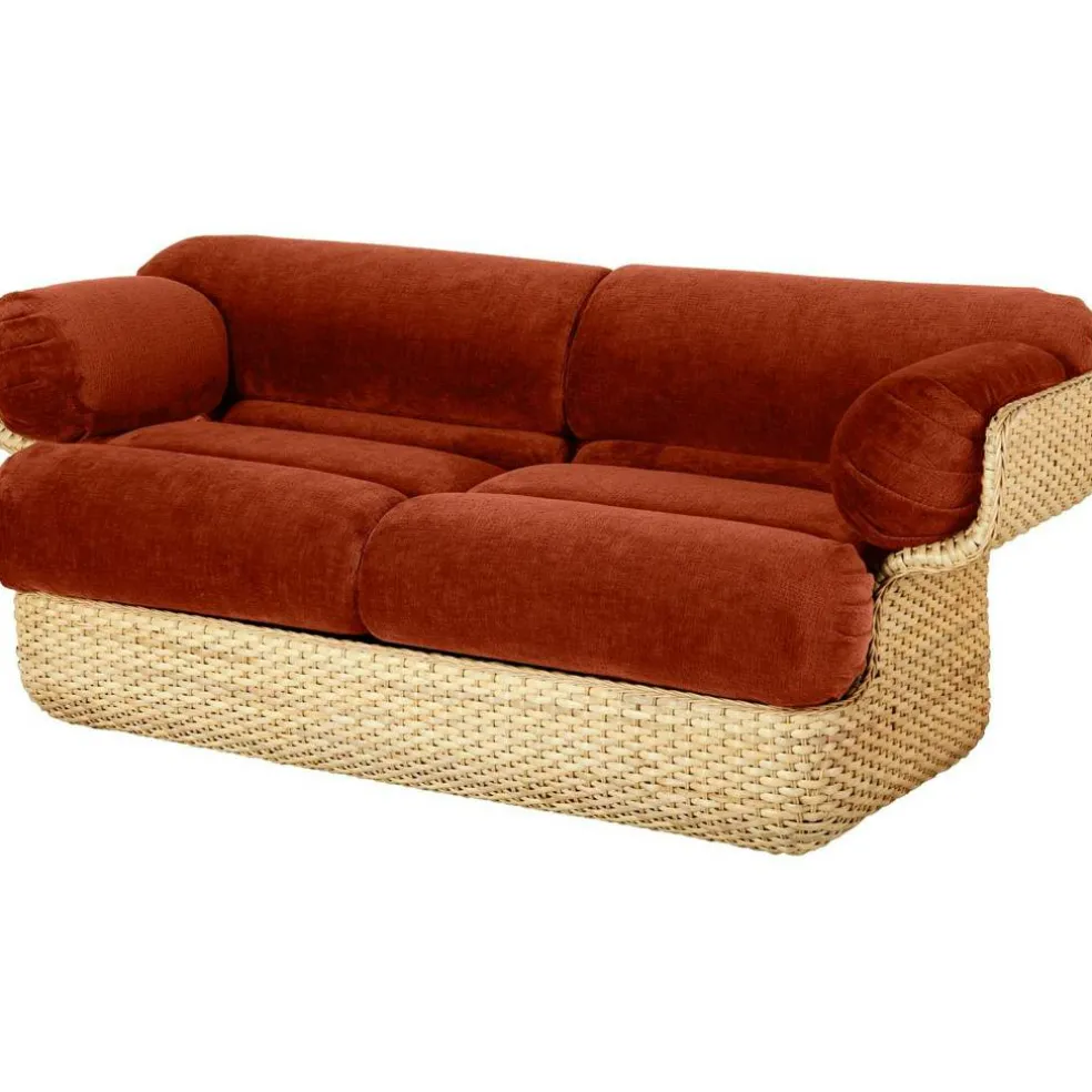 Basket 2-Sitssoffa, Rotting / Belsuede Sp Fr 133