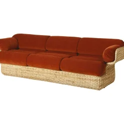 Basket 3-Sitssoffa, Rotting / Belsuede Sp Fr 133