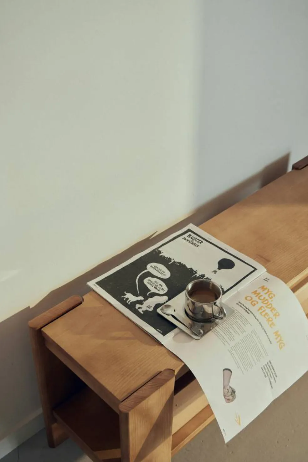 Beam Bänk 112 cm, Deep Brown