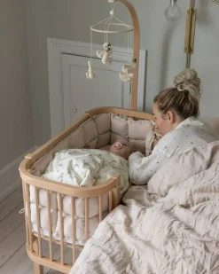 Bedside Crib, Wood