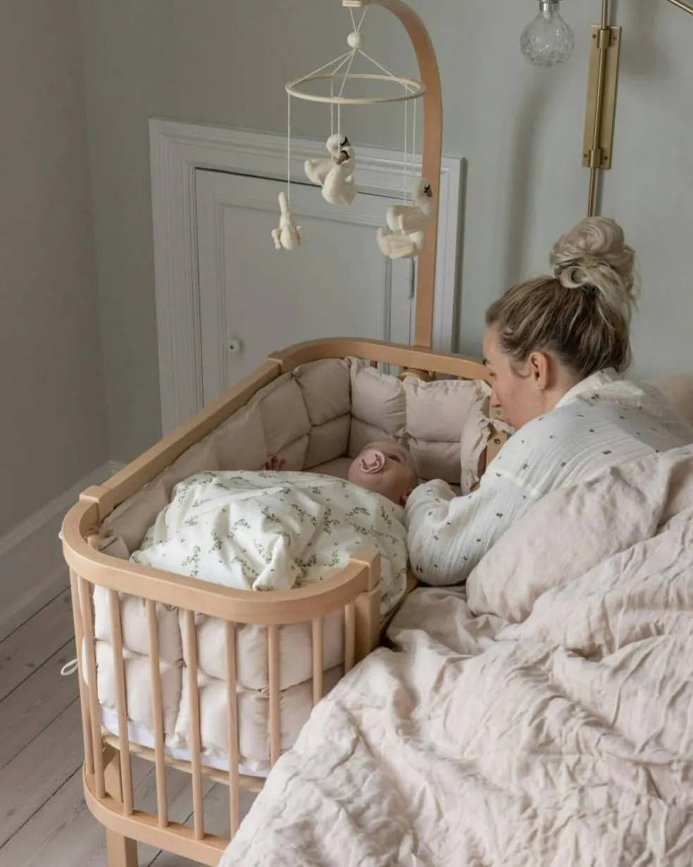 Bedside Crib, Wood